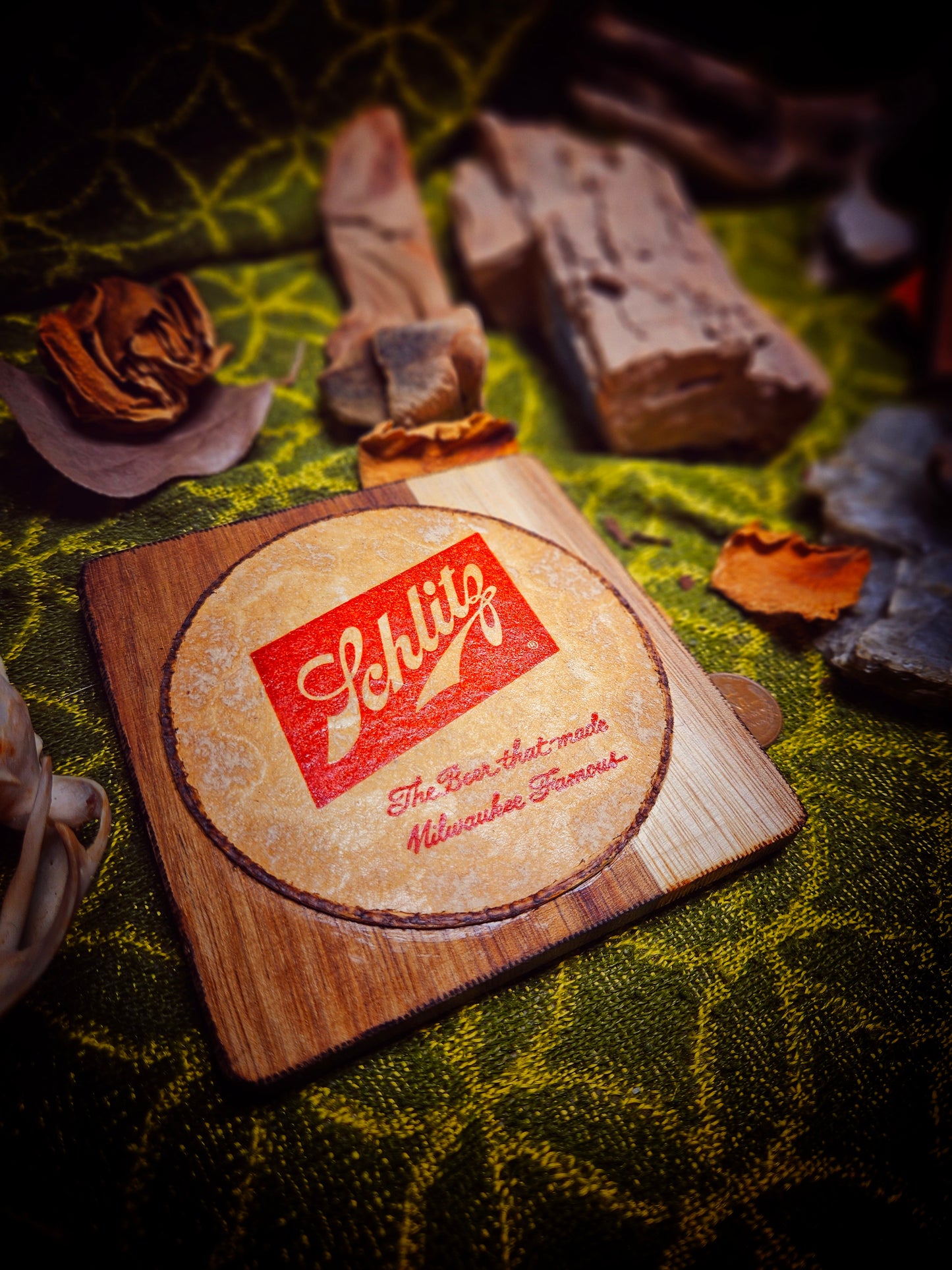 Vintage Shlitz Coaster