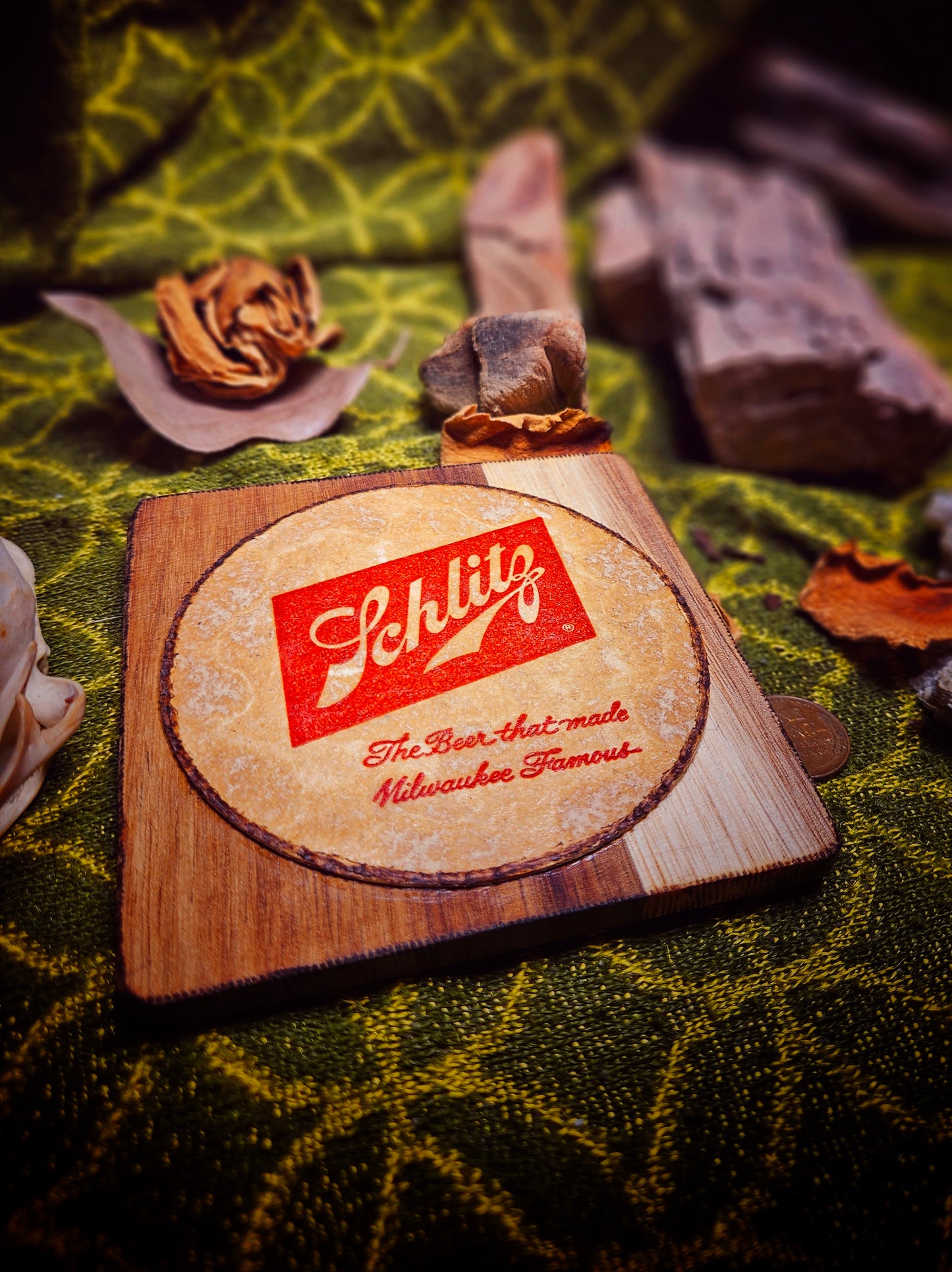 Vintage Shlitz Coaster