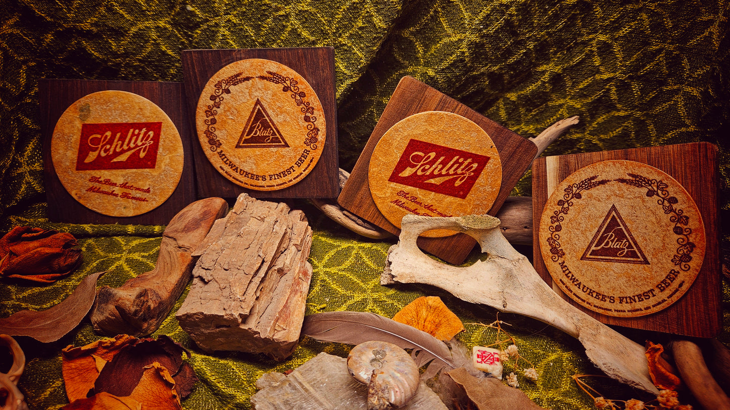 Vintage Schlitz Coaster