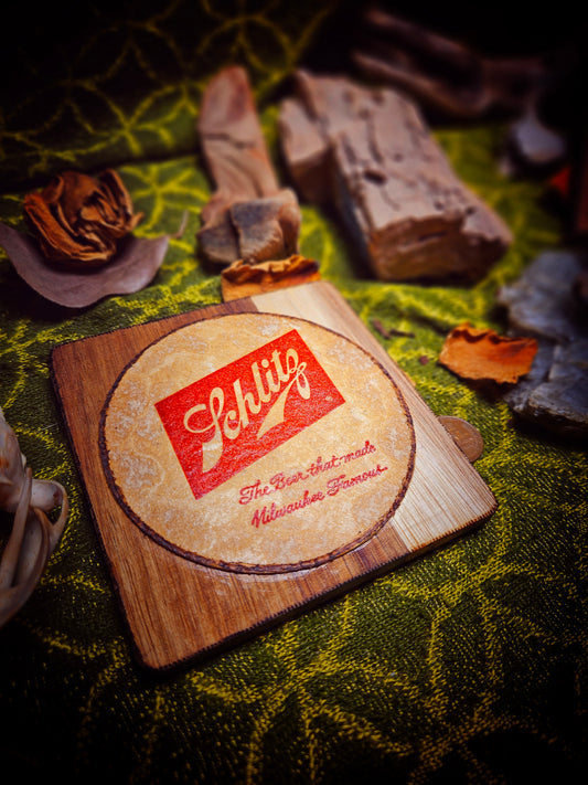 Vintage Shlitz Coaster